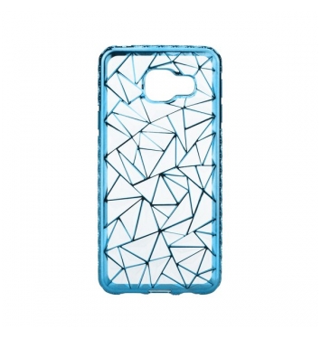 Luxury metalic gel - kryt (obal) pre Samsung Galaxy A3 2016 (A310) blue
