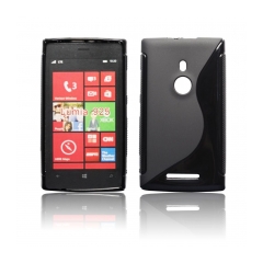 Puzdro gumené  Nokia Lumia 925 čierne