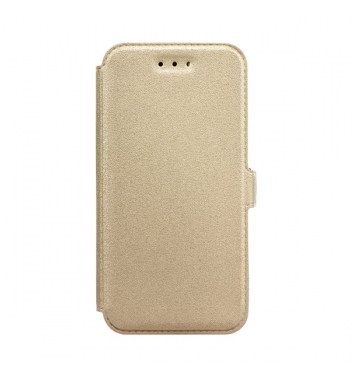 Book Pocket - puzdro pre Samsung Galaxy J7 2016 gold