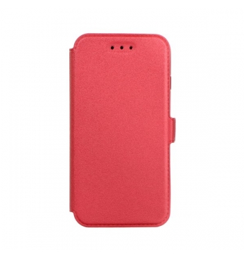 Book Pocket - puzdro pre Huawei P8 Lite 2017 red