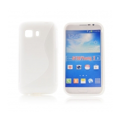 Puzdro gumené na Samsung G130 Galaxy Young 2 biele