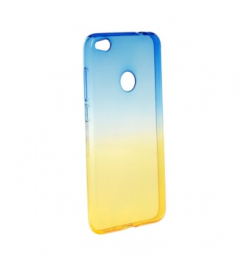 Forcell OMBRE - puzdro pre Huawei P8 LITE 2017 blue-gold