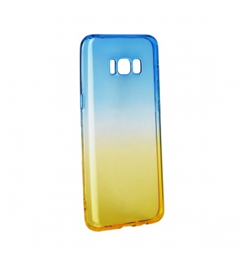 Forcell OMBRE - puzdro pre Samsung Galaxy S8  PLUS blue-gold
