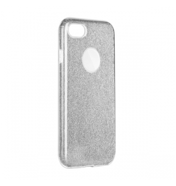 Forcell SHINING - puzdro pre Apple iPhone 5/5S/SE silver