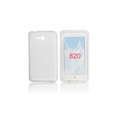 Puzdro gumené na NOKIA Lumia 820 biele