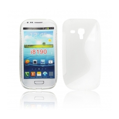 Puzdro gumené na Samsung Galaxy i9060 Grand Neo transparentny