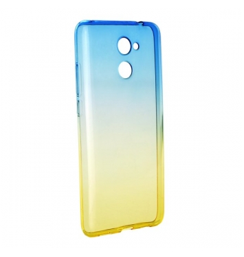 Forcell OMBRE - puzdro pre Huawei Y7 blue-gold