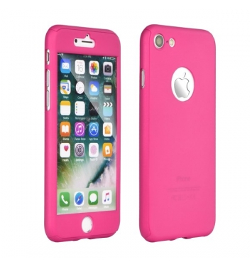 360 Full Body obal + sklo pre Apple iPhone 6/6S pink