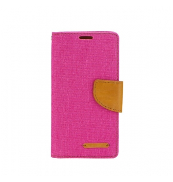 Canvas Book - puzdro pre Apple iPhone X pink