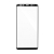 Tempered Glass  - Samsung Galaxy Note 8 Full Face - black tempered glass