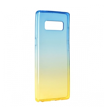 Forcell OMBRE - puzdro pre Samsung Galaxy NOTE 8 blue-gold