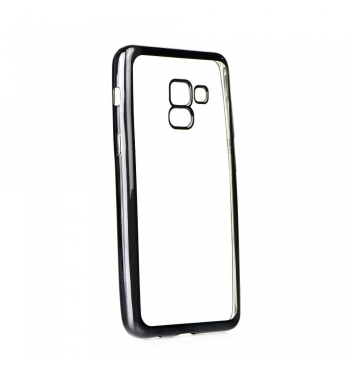 ELECTRO Jelly - zadný obal pre Samsung Galaxy A5 2018 / A8 2018 black