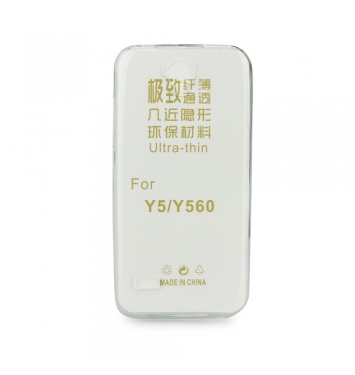Silikónový 0,3mm zadný obal pre Huawei Y5 2018 transparent