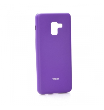 Roar Colorful Jelly - kryt (obal) pre Samsung Galaxy A8 2018 purple