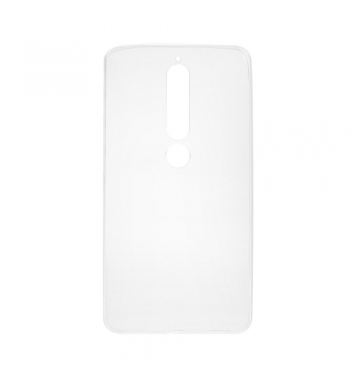Silikónový 0,3mm zadný obal pre Nokia  6 2018 transparent