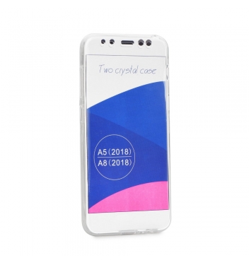 360 Ultra Slim - puzdro pre Samsung Galaxy A8 2018 transparent
