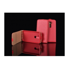 Puzdro flip flexi na LG G4C (G4 mini) červene