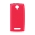 Puzdro gumené  Jelly Bright Ultra Slim 0 3mm - Lenovo A1000 ružová