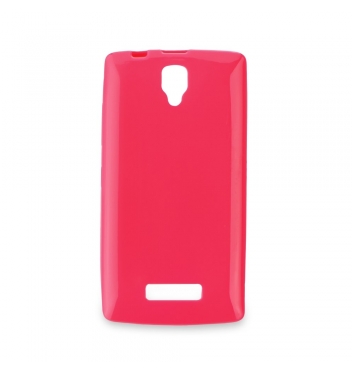 Puzdro gumené  Jelly Bright Ultra Slim 0 3mm - Lenovo A2010 ružová