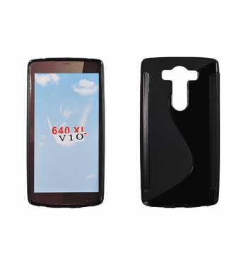 Puzdro gumené S-CASE na LG V10 (H900) čierny