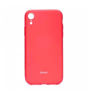 Roar Colorful Jelly - kryt (obal) pre Apple iPhone XR  hot pink