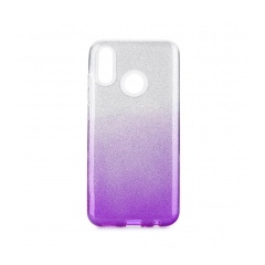 Forcell SHINING - puzdro na Huawei P SMART 2019 transparent/violet