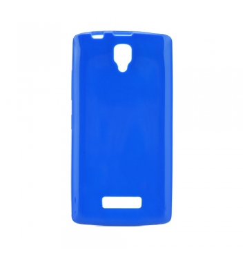 Puzdro gumené  Jelly Bright Ultra Slim 0 3mm - Lenovo A2010 modré