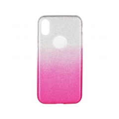 Forcell SHINING - puzdro na Samsung Galaxy A40 clear/pink