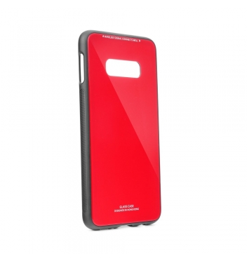 GLASS Case Samsung Galaxy S10e red