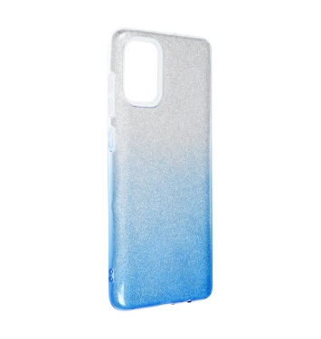 Forcell SHINING - puzdro pre for SAMSUNG Galaxy A71 clear/blue