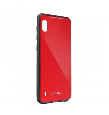 GLASS Case for SAMSUNG Galaxy A71 red