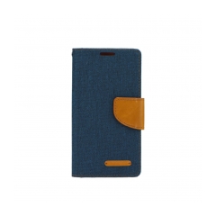 Canvas Book - puzdro na HUAWEI Y635 navy blue