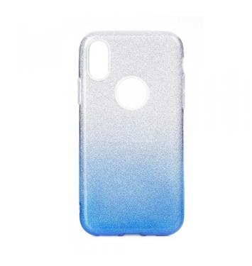 Forcell SHINING puzdro pre SAMSUNG Galaxy A10 clear/blue