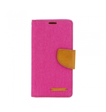 Canvas Book - puzdro na LG X-Cam pink