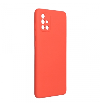 Forcell SILICONE LITE puzdro pre SAMSUNG Galaxy A71 pink