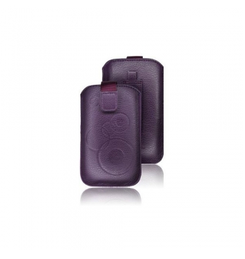 Forcell Deko Case - HTC Desire C/S5360 Galaxy Y/S6500 Galaxy Mini 2/LG L3 violet