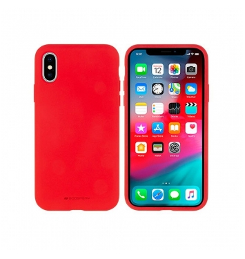 Mercury Silicone puzdro na Iphone 11 PRO Max ( 6.5 ) red