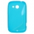 Puzdro gumené HTC Desire C  modrá