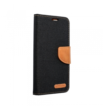 Canvas Book case for Samsung A21s black