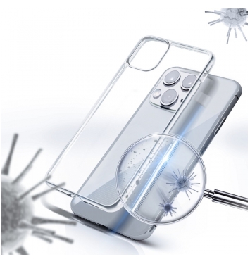 Forcell AntiBacterial puzdro na SAMSUNG A50 transparent