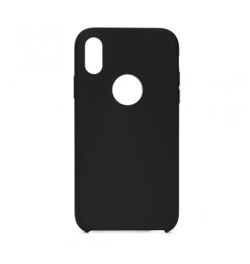 Forcell Silicone puzdro na IPHONE 12 PRO MAX black