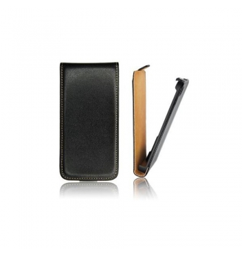 Puzdro flip HTC One Mini (M4) čierne