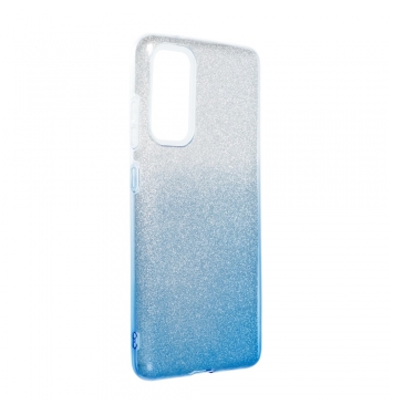 FORCELL Shining puzdro na SAMSUNG Galaxy S20 FE / S20 FE 5G clear/blue