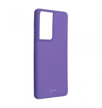 Roar Colorful Jelly puzdro na Samsung Galaxy S21 Ultra purple