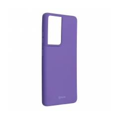 Roar Colorful Jelly puzdro na Samsung Galaxy S21 Ultra purple