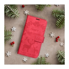 69846-forcell-mezzo-book-case-for-samsung-galaxy-a22-5g-reindeers-red