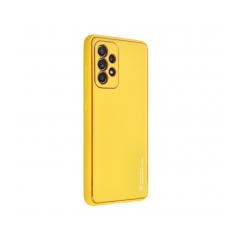Puzdro Forcell LEATHER na SAMSUNG Galaxy A52 5G / A52 LTE ( 4G ) yellow