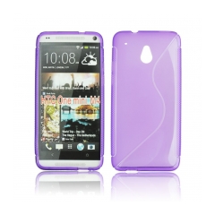 Puzdro gumené na HTC One (M8) fialové