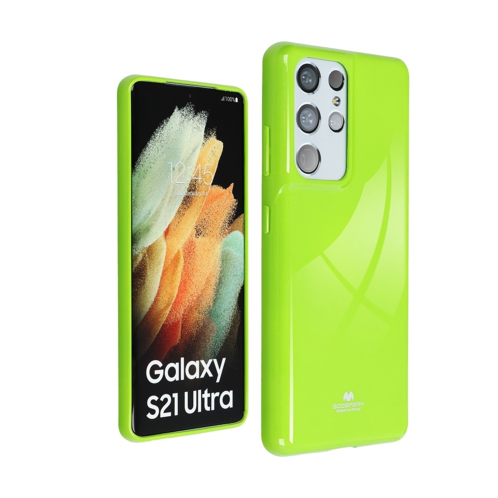 Puzdro Mercury Jelly Na Samsung Galaxy S22 Ultra Lime Oblecmobil Sk