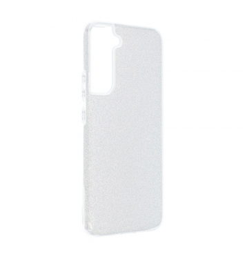 Puzdro FORCELL Shining na SAMSUNG Galaxy S22 PLUS silver